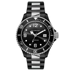 Seizmont Montre En Acier Inoxydable Dwight Tide