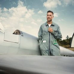 Fawler Apollo | Montre Aviateur En Acier Inoxydable Couleur Vert Et Argent -Trendhim en ligne jwm apollo drop38 frank christensen 26126 1x1 37