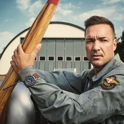 Fawler Apollo | Montre Aviateur Bleue Et Cuivre En Acier Inoxydable -Trendhim en ligne jwm apollo drop38 frank christensen 26130 1x1 7