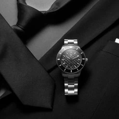 Fawler Makalu | Montre De Plongée En Titane Brossé Avec Cadran En Fibre De Carbone - Série Limitée -Trendhim en ligne jwm makalu collection lasse olsen 26043 1x1 13