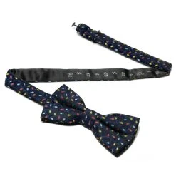 Trendhim Nœud Papillon Bleu Marine à Motifs De Lumières De Noël -Trendhim en ligne lights blue 3 copy