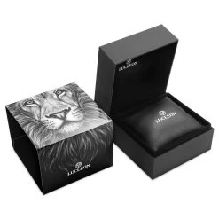 Lucleon Ternion | Montre à Double Fuseau Horaire En Acier Inoxydable Argent Et Crème -Trendhim en ligne ll watchbox 2 1