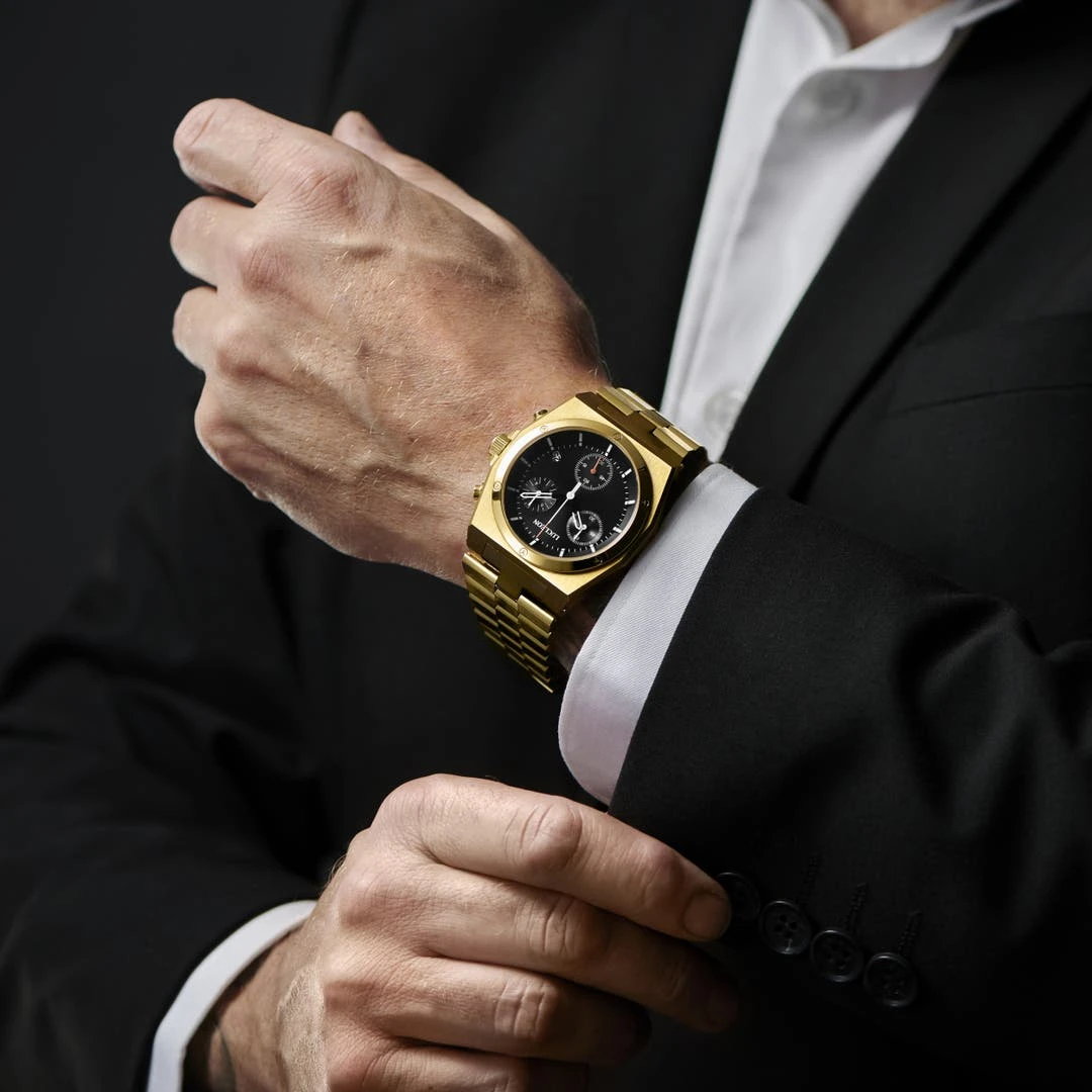 Lucleon Montre Chronographe Lerrick Ray En Acier Inoxydable 5 Lucleon Montre Chronographe Lerrick Ray En Acier Inoxydable – Image 3