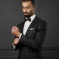 Trendhim Noeud Papillon Prénoué Noir Brillant 10 Trendhim Noeud Papillon Prénoué Noir Brillant -Trendhim en ligne rel megashoot bow ties 12561 1