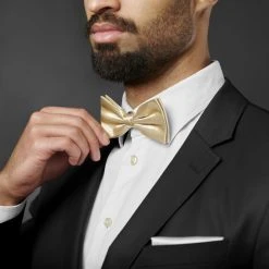 Trendhim Noeud Papillon Champagne Brillant -Trendhim en ligne rel megashoot bow ties 12565 3 1