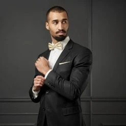 Trendhim Noeud Papillon Champagne Brillant -Trendhim en ligne rel megashoot bow ties 12565 4