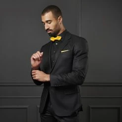 Trendhim Noeud Papillon Classique à Pointes Jaune Canari 10 Trendhim Noeud Papillon Classique à Pointes Jaune Canari -Trendhim en ligne rel megashoot bow ties 12595 1