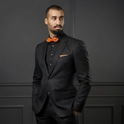 Trendhim Noeud Papillon Orange Fluo Prénoué En Pointes -Trendhim en ligne rel megashoot bow ties 12613 1
