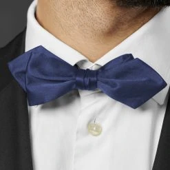 Trendhim Noeud Papillon Pointu Uni Bleu Marine Brillant -Trendhim en ligne rel megashoot bow ties 12619 2bm 1