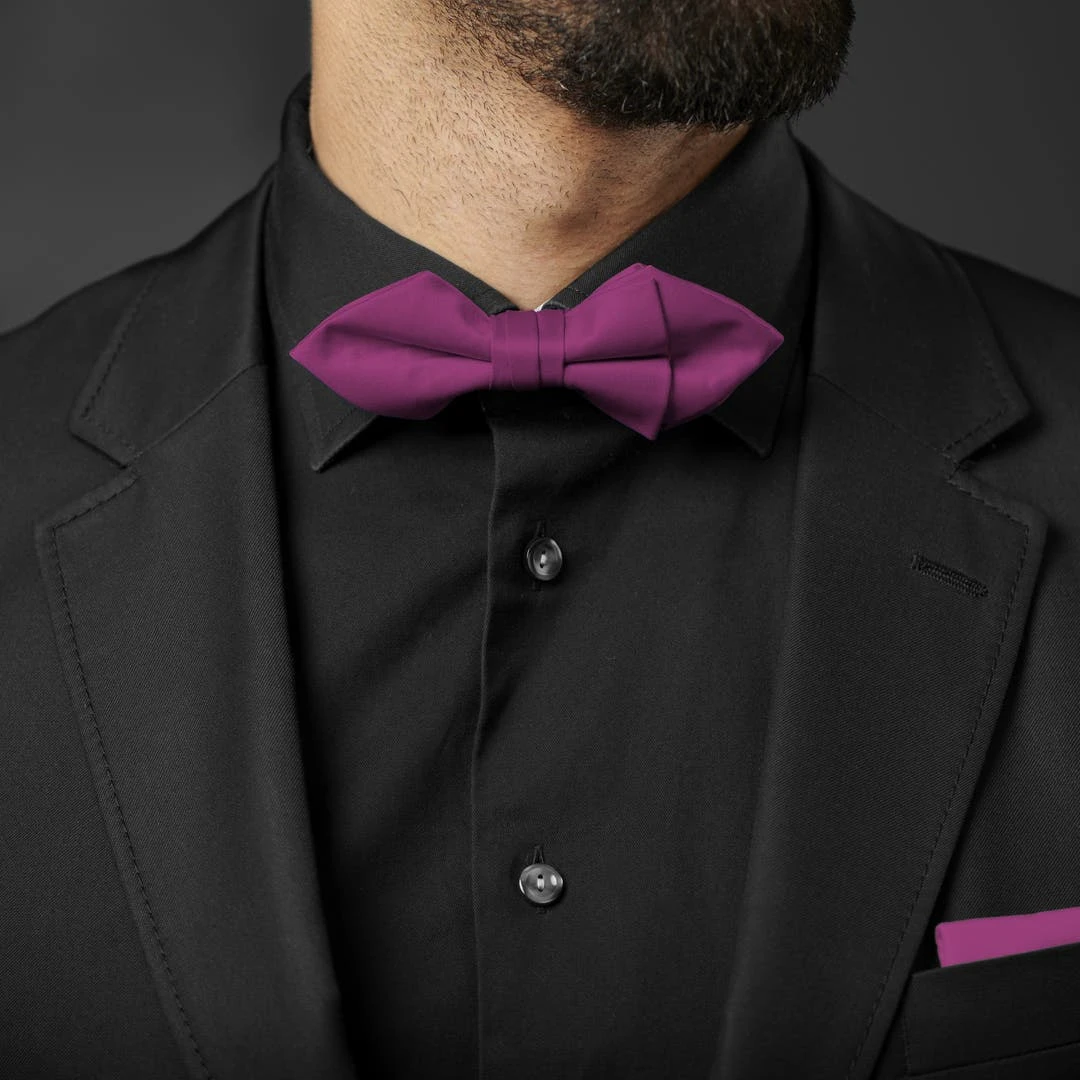 Trendhim Noeud Papillon Classique En Pointes Violet 5 Trendhim Noeud Papillon Classique En Pointes Violet – Image 3