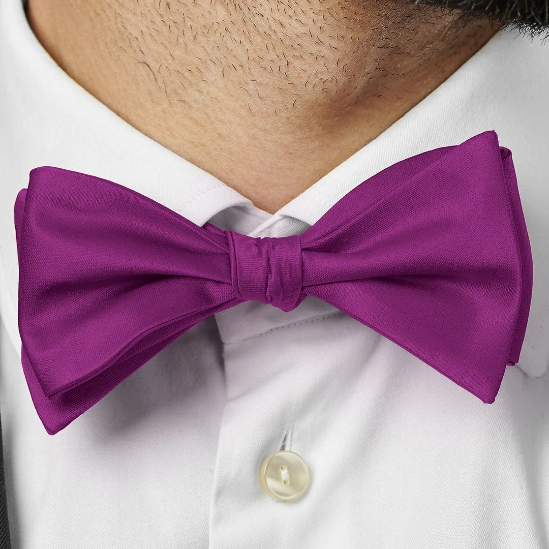 Trendhim Noeud Papillon à Nouer Classique Violet 7 Trendhim Noeud Papillon à Nouer Classique Violet – Image 5