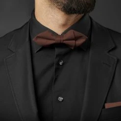 Trendhim Noeud Papillon Classique En Pointes Marron Foncé -Trendhim en ligne rel megashoot bow ties 12667 2 1