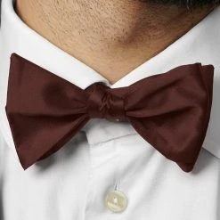 Trendhim Noeud Papillon à Nouer Classique Marron Foncé -Trendhim en ligne rel megashoot bow ties 12668 2 bm