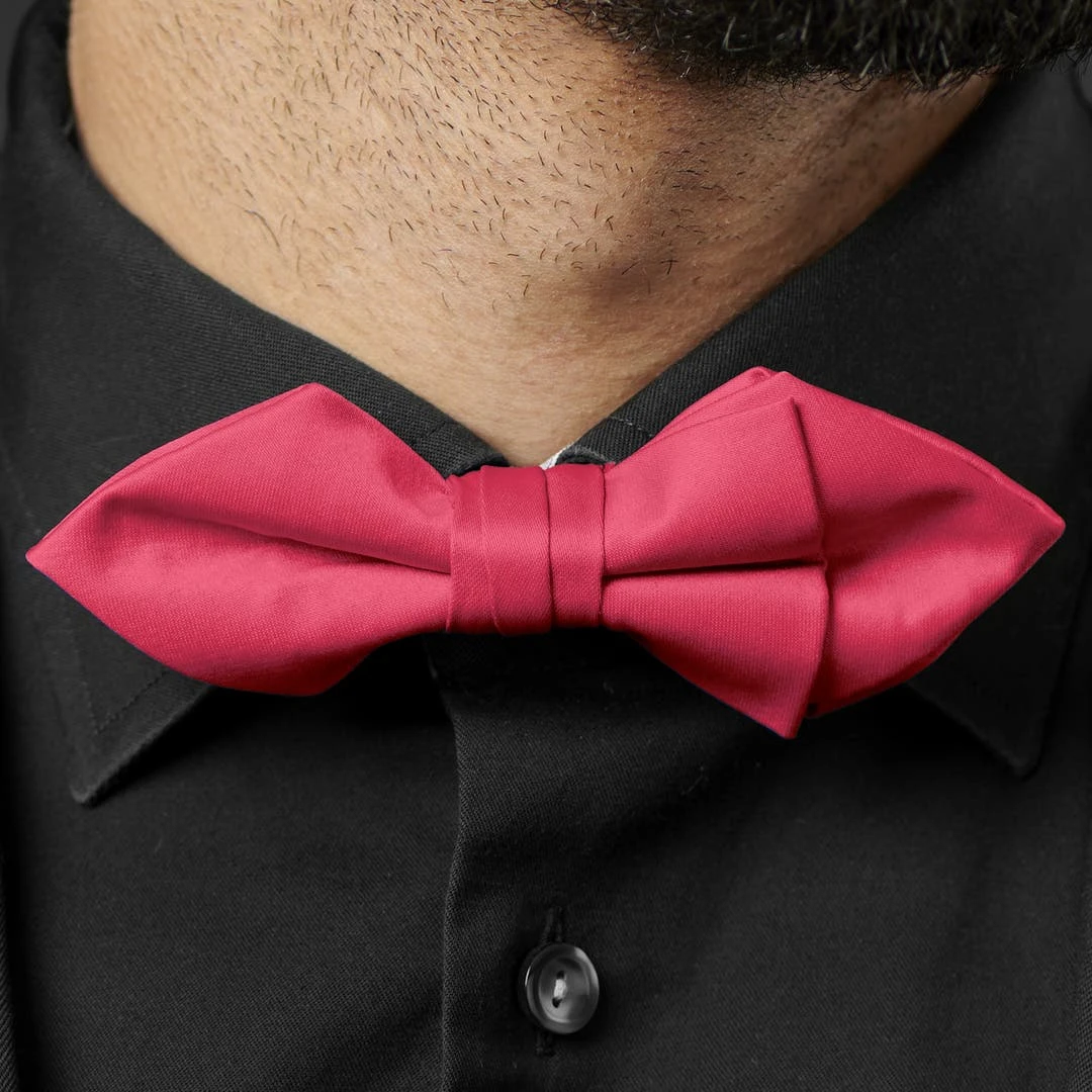 Trendhim Noeud Papillon Classique Pointu Rose Vif 7 Trendhim Noeud Papillon Classique Pointu Rose Vif – Image 5
