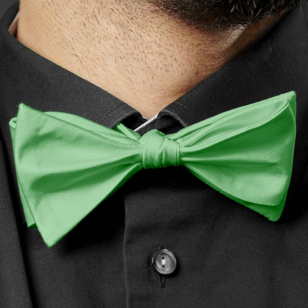 Trendhim Noeud Papillon Classique à Nouer Vert Menthe 7 Trendhim Noeud Papillon Classique à Nouer Vert Menthe – Image 5
