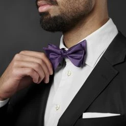 Trendhim Noeud Papillon à Nouer Classique Violet Foncé -Trendhim en ligne rel megashoot bow ties 12839 4