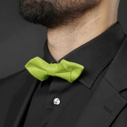 Trendhim Noeud Papillon Pointu Uni Vert Citron -Trendhim en ligne rel megashoot bow ties 12861 3