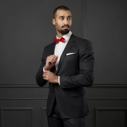 Trendhim Noeud Papillon Pointu Uni Rouge Brillant -Trendhim en ligne rel megashoot bow ties 12873 1