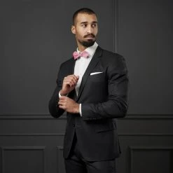 Trendhim Noeud Papillon Pointu Uni Rose Bébé Brillant -Trendhim en ligne rel megashoot bow ties 12879 1