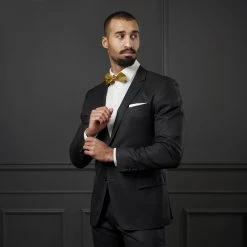 Trendhim Noeud Papillon Pointu Uni Or Brillant -Trendhim en ligne rel megashoot bow ties 12891 1