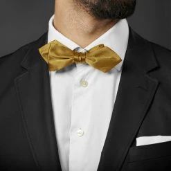 Trendhim Noeud Papillon Pointu Uni Or Brillant -Trendhim en ligne rel megashoot bow ties 12891 2