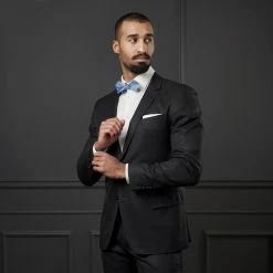 Trendhim Noeud Papillon Pointu Uni Bleu Bébé Brillant -Trendhim en ligne rel megashoot bow ties 12897 1