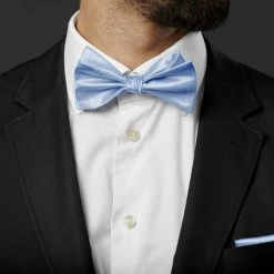 Trendhim Noeud Papillon à Nouer Uni Bleu Bébé Brillant -Trendhim en ligne rel megashoot bow ties 12898 2 2