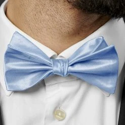 Trendhim Noeud Papillon à Nouer Uni Bleu Bébé Brillant -Trendhim en ligne rel megashoot bow ties 12898 2bm