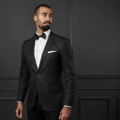 Trendhim Noeud Papillon à Nouer Uni Noir Brillant 12 Trendhim Noeud Papillon à Nouer Uni Noir Brillant -Trendhim en ligne rel megashoot bow ties 12910 3