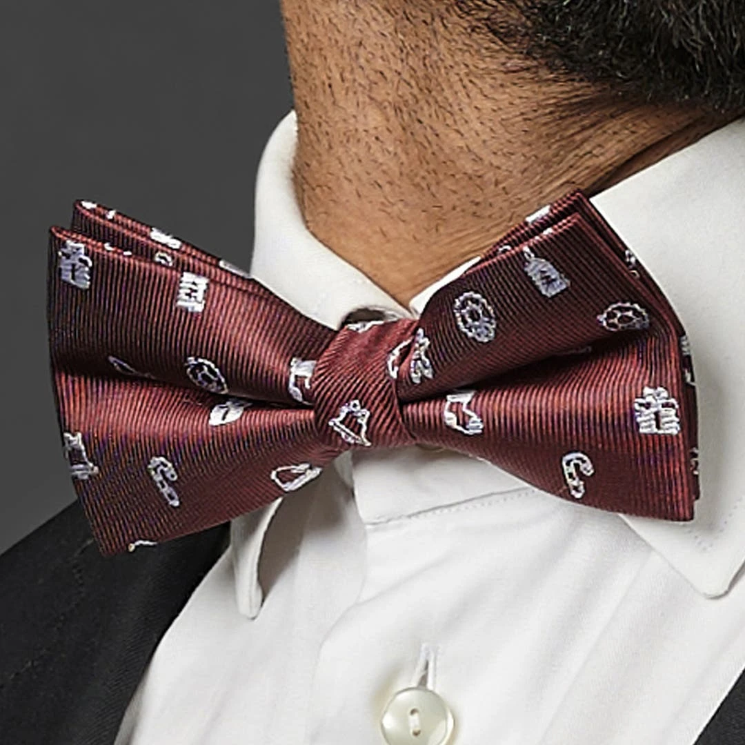 Trendhim Noeud Papillon De Noël Rouge Bordeaux 8 Trendhim Noeud Papillon De Noël Rouge Bordeaux – Image 6