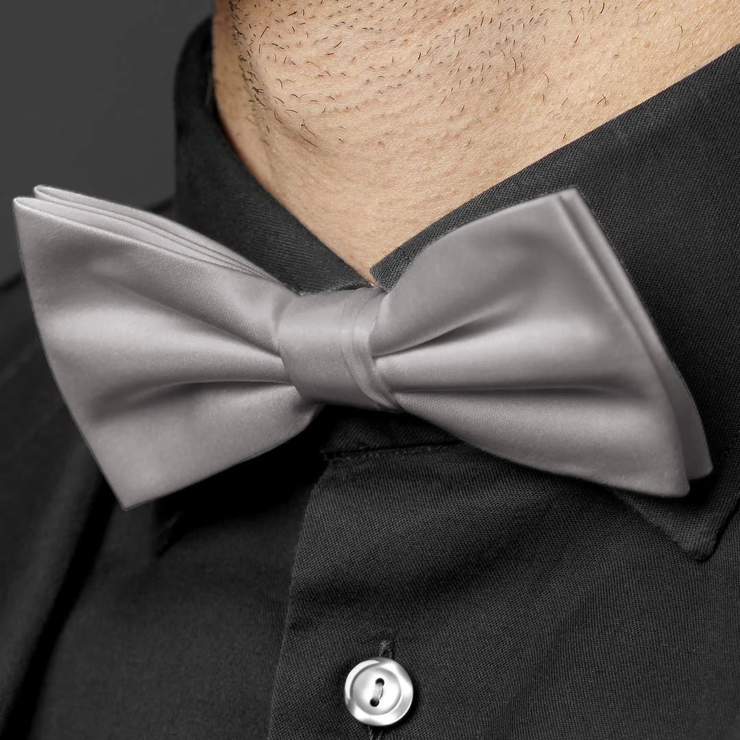 Trendhim Noeud Papillon Gris Clair XL 7 Trendhim Noeud Papillon Gris Clair XL – Image 5