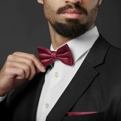 Trendhim Noeud Papillon Rouge Bordeaux XL -Trendhim en ligne rel megashoot bow ties 19785 3