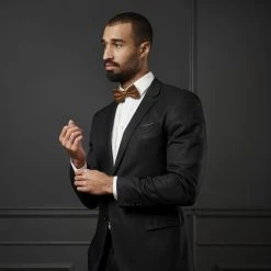 Trendhim Noeud Papillon Brun Clair XL Basic -Trendhim en ligne rel megashoot bow ties 19787 1