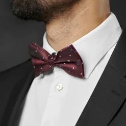 Tailor Toki Nœud Papillon Bordeaux -Trendhim en ligne rel megashoot bow ties 7325 3