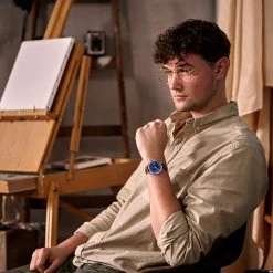 Fawler Paz | Montre Habillée Bleue à Une Seule Aiguille En Acier Inoxydable 11 Fawler Paz | Montre Habillée Bleue à Une Seule Aiguille En Acier Inoxydable -Trendhim en ligne rel paz 27382 simon ccmodel 1x1 3 copy