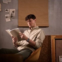 Fawler Paz | Montre Habillée Noire à Une Seule Aiguille En Acier Inoxydable -Trendhim en ligne rel paz 27383 simon ccmodel 1x1 9