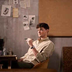 Fawler Paz | Montre Habillée Argenté à Une Seule Aiguille En Acier Inoxydable -Trendhim en ligne rel paz 27385 simon ccmodel 1x1 2 copy