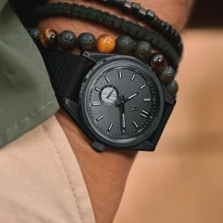 Arkai Mond | Montre Meteorite En Acier Inoxydable Noir - Série Limitée -Trendhim en ligne rel rst mond watch xxxx black limit nathangw xxxx b