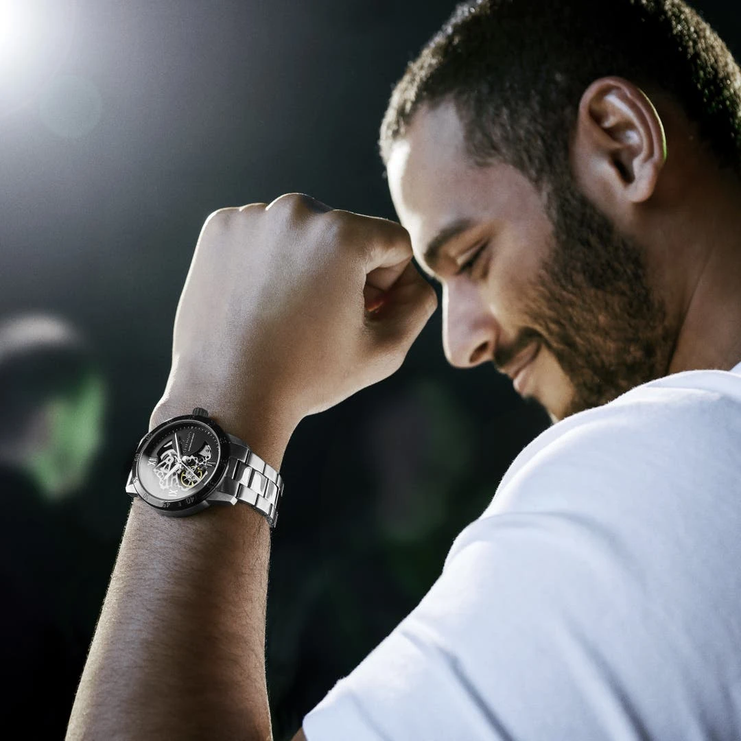 Seizmont Dante II | Montre Squelette Couleur Noir Et Argent 4 Seizmont Dante II | Montre Squelette Couleur Noir Et Argent – Image 2