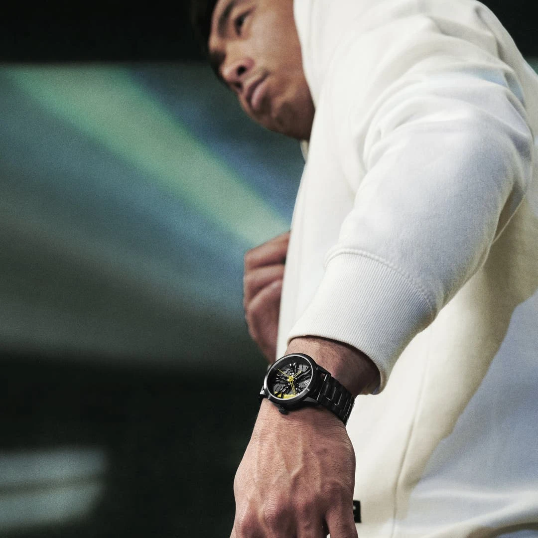 Seizmont Monza | Montre Racing Jaune Et Noire 6 Seizmont Monza | Montre Racing Jaune Et Noire – Image 4