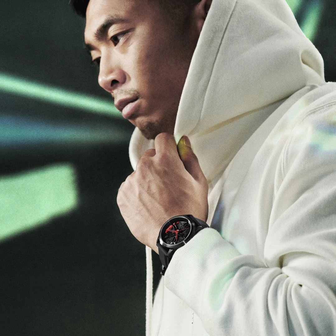 Seizmont Monza | Montre Racing Rouge Et Noire 7 Seizmont Monza | Montre Racing Rouge Et Noire – Image 5