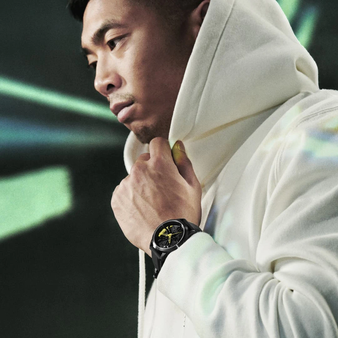 Seizmont Monza | Montre Racing Jaune Et Noire 7 Seizmont Monza | Montre Racing Jaune Et Noire – Image 5