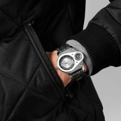 Seizmont Montre à Boussole En Acier Inoxydable Sahil Orbis -Trendhim en ligne rst megashoot 0 3 orbis kompasur watch silver22164 bjarkejohansen 2