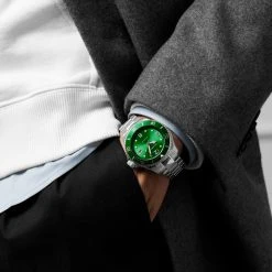 Seizmont Montre En Acier Inoxydable Dean Tide -Trendhim en ligne rst megashoot 0 3 watch deltatie silvergreendial22367 bjarkejohansen 2