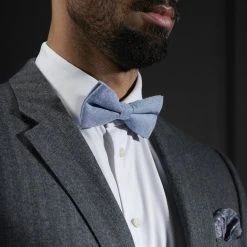 Bohemian Revolt Noeud Papillon Bleu Pâle -Trendhim en ligne rst megashoot bow ties 13003 2