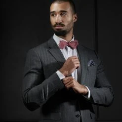 Bohemian Revolt Noeud Papillon à Nouer En Coton Rose -Trendhim en ligne rst megashoot bow ties 13181 1