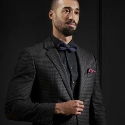 Bohemian Revolt Noeud Papillon En Laine Bleu Marine à Pointes -Trendhim en ligne rst megashoot bow ties 13210 1 1