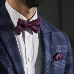 Tailor Toki Noeud Papillon En Tricot Mauve -Trendhim en ligne rst megashoot bow ties 15322 2