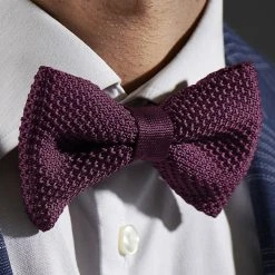Tailor Toki Noeud Papillon En Tricot Mauve -Trendhim en ligne rst megashoot bow ties 15322 2 bm