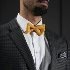 Tailor Toki Noeud Papillon Tricoté Jaune -Trendhim en ligne rst megashoot bow ties 15324 2